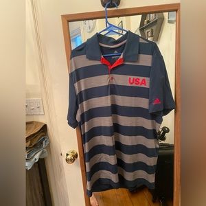 Adidas USA Ryder Cup Men’s Golf Polo Size Large